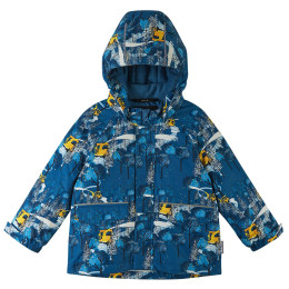Detská zimná bunda Reima Kustavi 2023 modrá Soft Navy