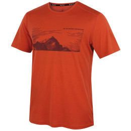 Pánske tričko MOOA Merino Lyolite Highlander 150 Short oranžová burnt orange