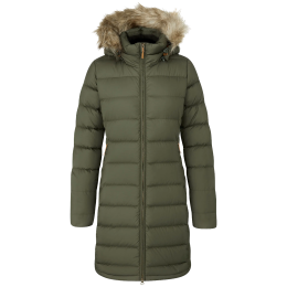 Dámsky kabát Rab Deep Cover Parka zelená Army