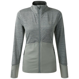 Dámska funkčná mikina Dare 2b Elation IV Core Stretch sivá/zelená Glacier Green/Element Grey