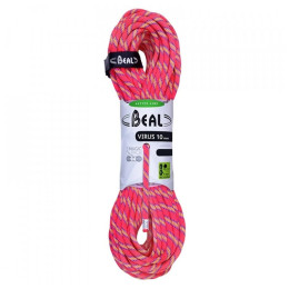 Lezecké lano Beal Virus 10 mm 200 m ružová pink