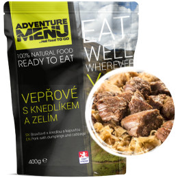 Hotové jedlo Adventure Menu Bravčové s knedl. a kapustou 400g