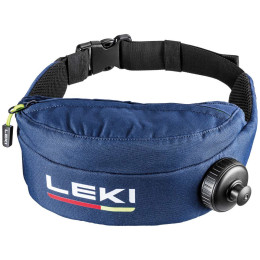Bežecká ľadvinka Leki Drinkbelt Thermo Compact modrá dark denim-poppy red-dawn blue