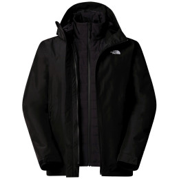 Pánska bunda The North Face M Carto Mono Triclimate Hooded Jacket čierna TNF BLACK