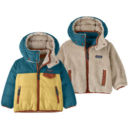 Detská bunda Patagonia Baby Reversible Tribbles Hoody - LMST