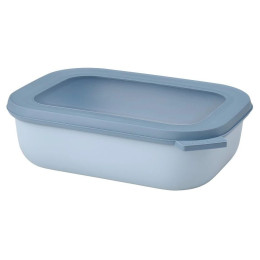 Misa Mepal Cirqula Rectangular 1000 ml modrá Nordic Blue