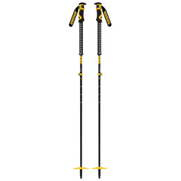 Skialpové palice K2 Lockjaw Carbon Plus čierna/žltá