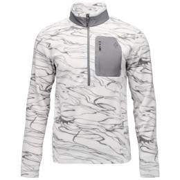 Pánska mikina Black Diamond Rift HZ Fleece Jacket sivá Relief-Alloy-Steel Grey
