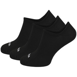 Ponožky MOOA Essential Invisible 3-pack čierna black