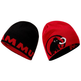 Čiapka Mammut Logo Beanie čierna/červená Black