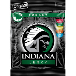 Sušené mäso Indiana Jerky Morčacie Original25g