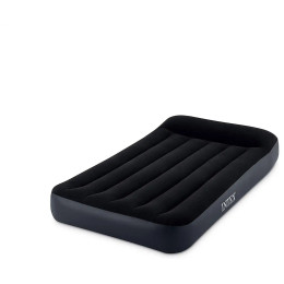 Nafukovacia posteľ Intex Twin Pillow Rest Classic tmavomodrá