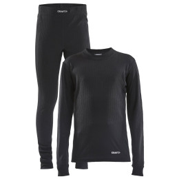 Detská funkčná bielizeň Craft CORE Dry Baselayer Junior čierna Black