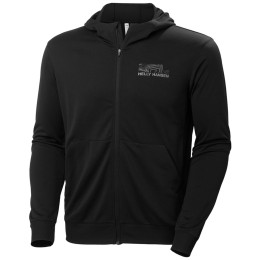 Pánska mikina Helly Hansen Hh Lifa Tech Lite Zip Hoodie čierna Black