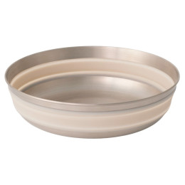 Skladacia misa Sea to Summit Detour Stainless Steel Collapsible Bowl L béžová Moonstruck Grey