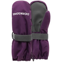 Detské zimné palčiaky Didriksons Biggles Zip Mitten 9 fialová Northen Purple