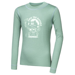 Detské funkčné tričko Sensor Merino DF Planet Basil Green svetlozelená Basil Green