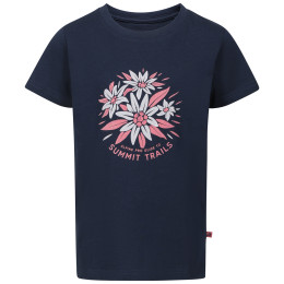 Detské tričko Alpine Pro Dallo 3 Moonlit Ocean tmavomodrá MOONLIT OCEAN VARIANTA PA