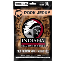 Sušené mäso Indiana Jerky Pork Original 90g