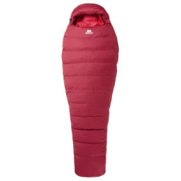 Páperový spacák Mountain Equipment Olympus 650 Regular Women's červená Rhubarb