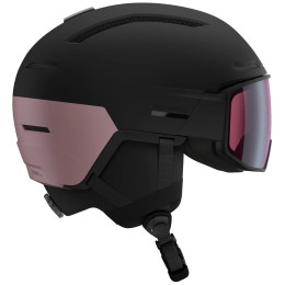 Lyžiarska prilba Salomon Driver Pro Sigma Mips čierna/ružová Black / Dawn Pink
