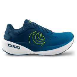 Pánske bežecké topánky Topo Phantom 4 Wide modrá/zelená Blue / Lime