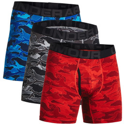 Pánske boxerky Under Armour CC 6in Novelty 3 Pack