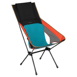 Stolička Helinox Sunset Chair (re) čierna/modrá Heritage Multi Block