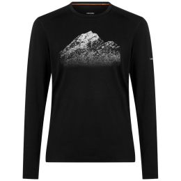 Pánske funkčné tričko Icebreaker Men Mer 200 Oasis LS Crewe Rising Light