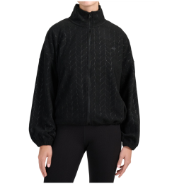 Dámska mikina 4F Fleece F466 čierna Deep Black