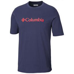 Tričko Columbia CSC Basic Logo Tee modrá/červená