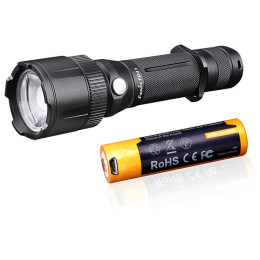 Set LED svietidlo Fenix FD41 + 2600 mAh Aku s USB