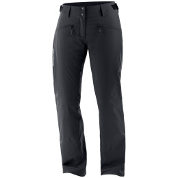 Dámske lyžiarske nohavice Salomon Edge Pant W čierna DEEP BLACK