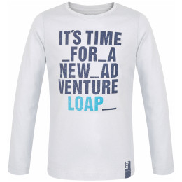 Detské tričko Loap Binus sivá Gray