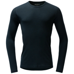 Pánske funkčné tričko Devold Adventure Merino 190 Shirt Man tmavomodrá Ink