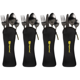 Súprava príborov Ridge Monkey DLX Cutlery Set Four Pack