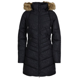 Dámsky zimný kabát Fundango Puppis Padded Jacket zelená/sivá snake