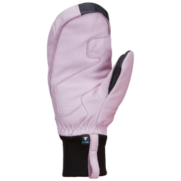 Dámske lyžiarske palčiaky SnowLife SMitten Leather W´s ružová rose
