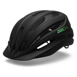 Detská cyklistická helma Giro Register II MIPS Youth čierna/zelená Mat Black/Vivid Green