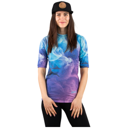 Dámske funkčné tričko Drexiss All Mist Violet Merino Active