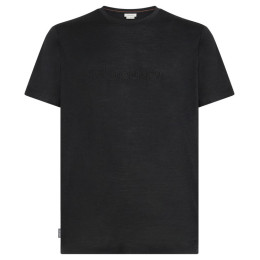 Pánske funkčné tričko Icebreaker M 150 Tech Lite SS Tee IB Stitchline čierna Black