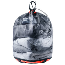 Vak Deuter Mesh Sack 5 čierna/červená papaya-black