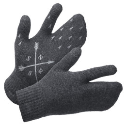 Rukavice Sensor Merino Lobster sivá