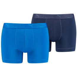 Pánske boxerky Puma Sport Microfiber Boxers 2P modrá Blue Combo