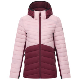 Dámska bunda Regatta Womens Hooded Leedre Hybrid ružová PwdrLlc/Fig