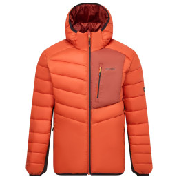 Pánska hybridná bunda Regatta Hooded Leedre Hybrid oranžová RoibsT/Bk/BH