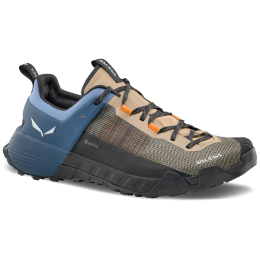 Pánske turistické topánky Salewa Wildfire Nxt Gtx M béžová/modrá Quicksand/Dark Denim