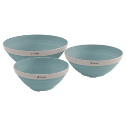 Sada misiek Outwell Collaps Bowl Set svetlomodrá Classic Blue