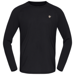 Pánske funkčné tričko Norrona femund pureUll Long Sleeve čierna Caviar Black