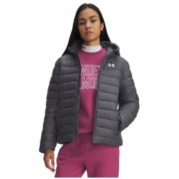 Dámska bežecká bunda Under Armour UA Sportswear Insulate Jkt sivá Gray